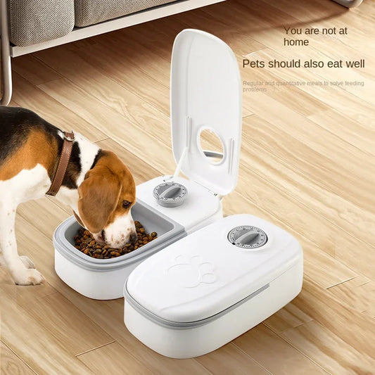 Distributeur automatique pour chien et chat- Nourrissage intelligent