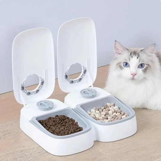 Distributeur automatique pour chien et chat- Nourrissage intelligent
